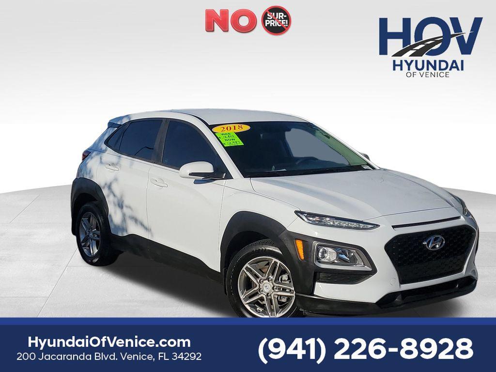 used 2018 Hyundai Kona car, priced at $12,184
