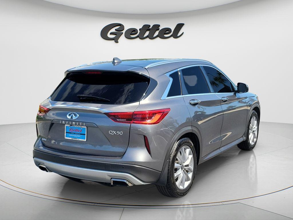 used 2021 INFINITI QX50 car, priced at $18,285