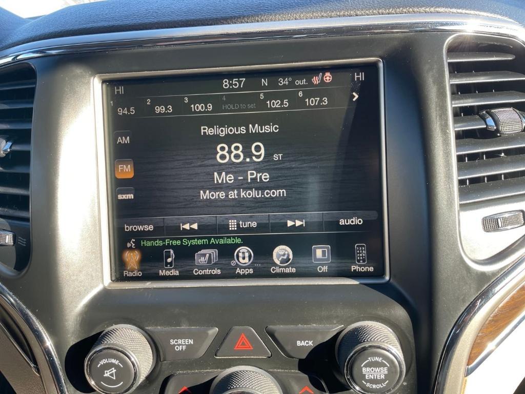 used 2015 Jeep Grand Cherokee car, priced at $12,989