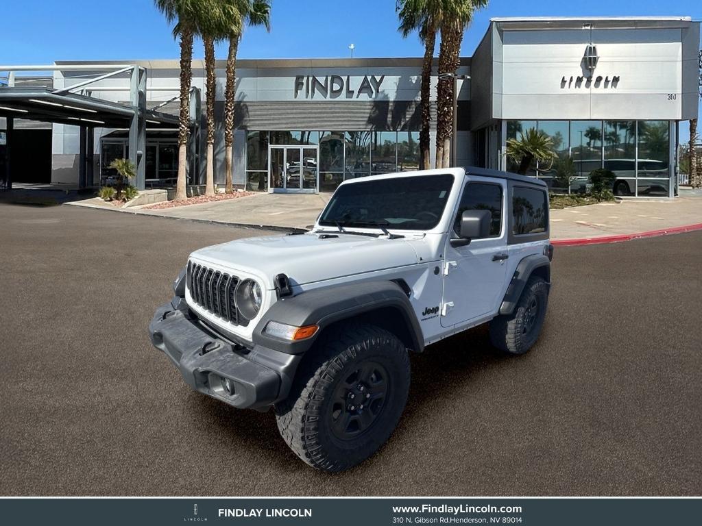 used 2025 Jeep Wrangler car, priced at $32,589