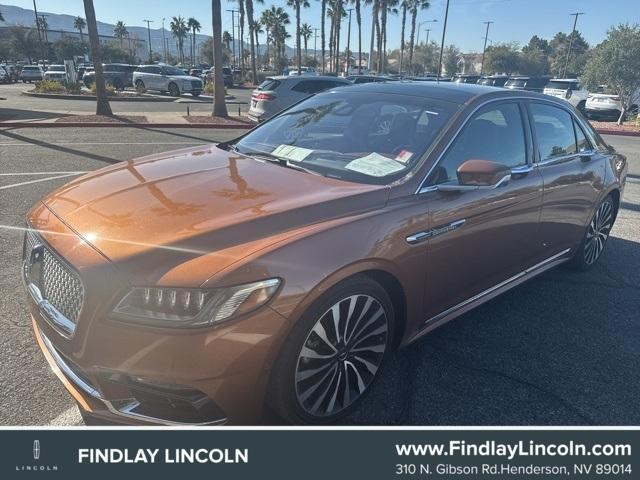 used 2018 Lincoln Continental car, priced at $21,378