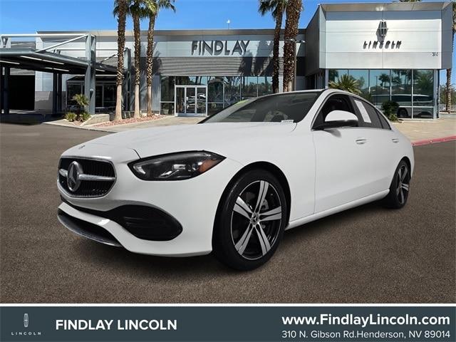 used 2022 Mercedes-Benz C-Class car, priced at $26,556