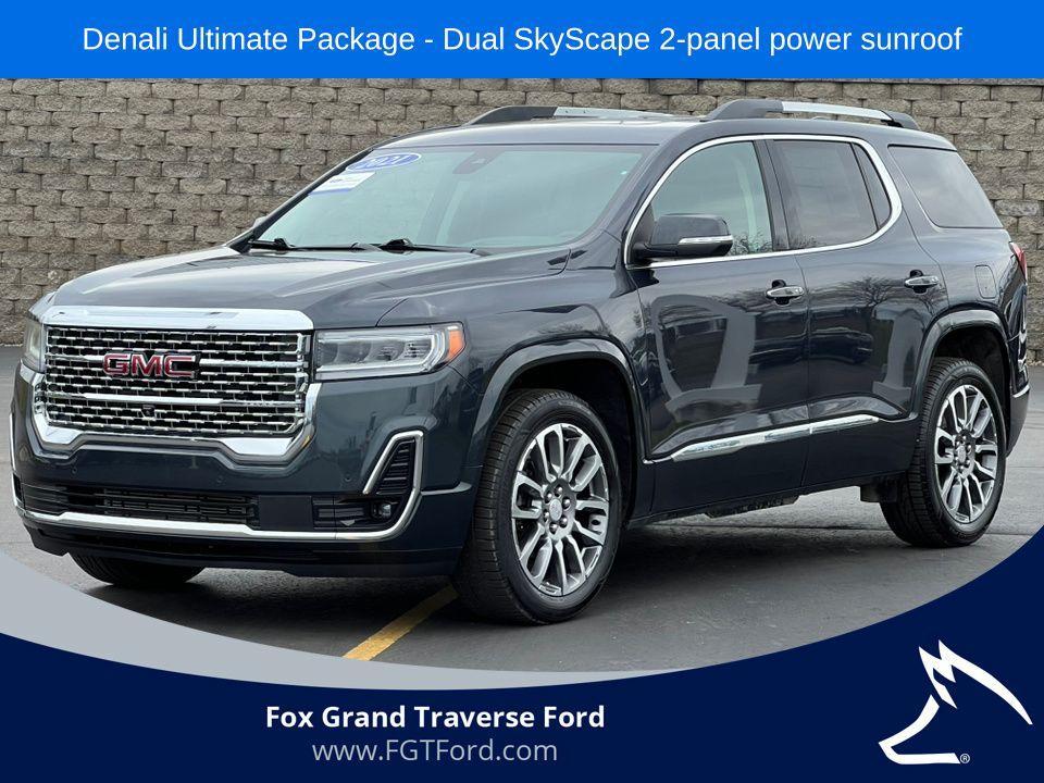used 2021 GMC Acadia car, priced at $25,515