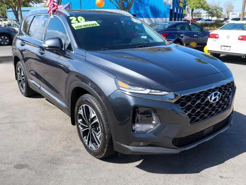 used 2020 Hyundai Santa Fe car, priced at $19,995