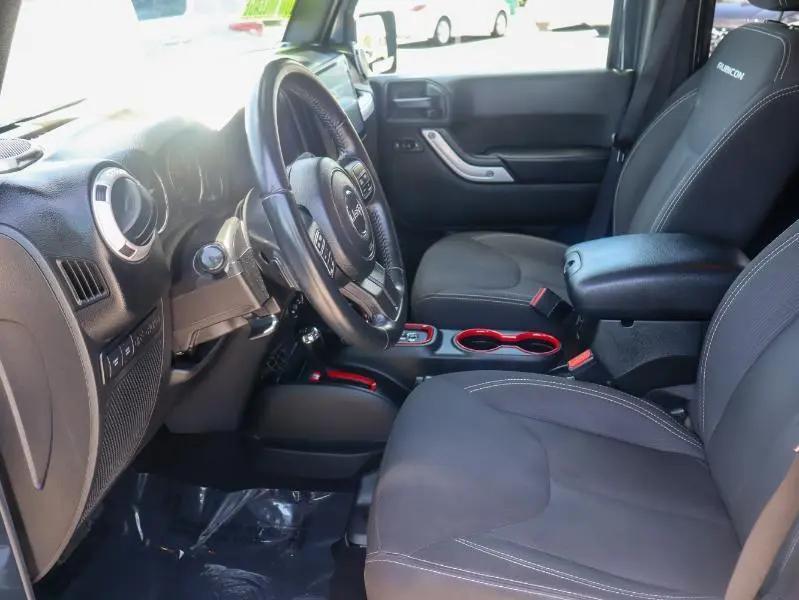 used 2017 Jeep Wrangler Unlimited car, priced at $27,642
