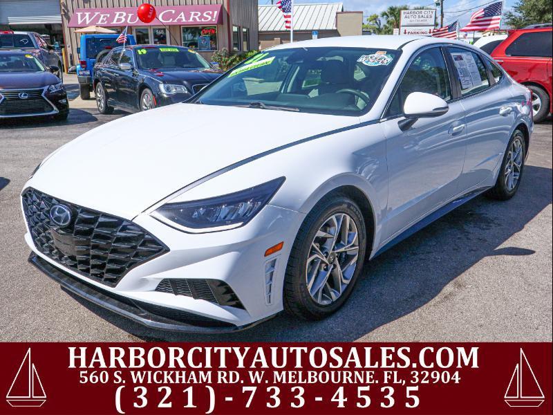used 2021 Hyundai Sonata car, priced at $17,995