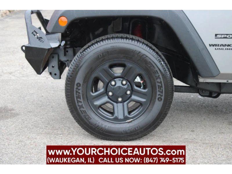 used 2016 Jeep Wrangler Unlimited car, priced at $10,999