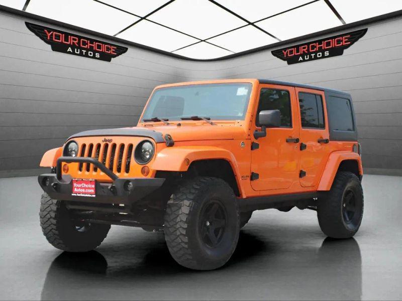 used 2012 Jeep Wrangler Unlimited car, priced at $15,499