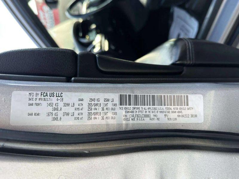 used 2018 Jeep Grand Cherokee car, priced at $12,799