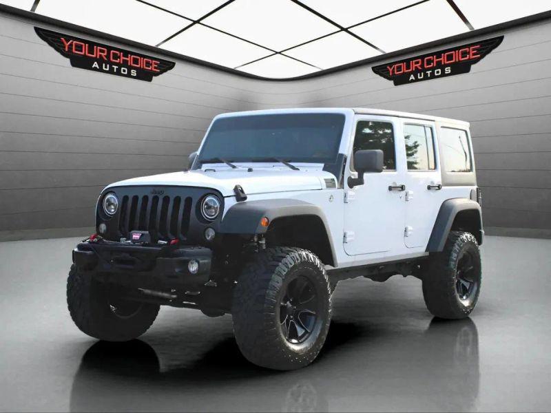used 2017 Jeep Wrangler Unlimited car, priced at $24,999