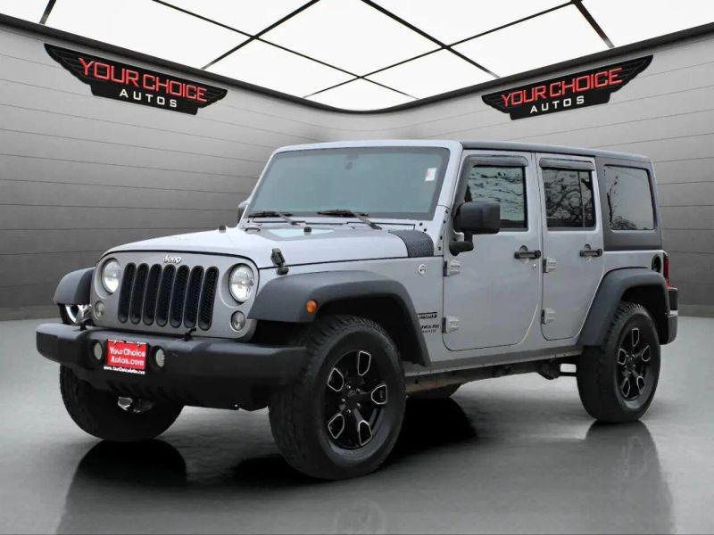 used 2017 Jeep Wrangler Unlimited car, priced at $13,999