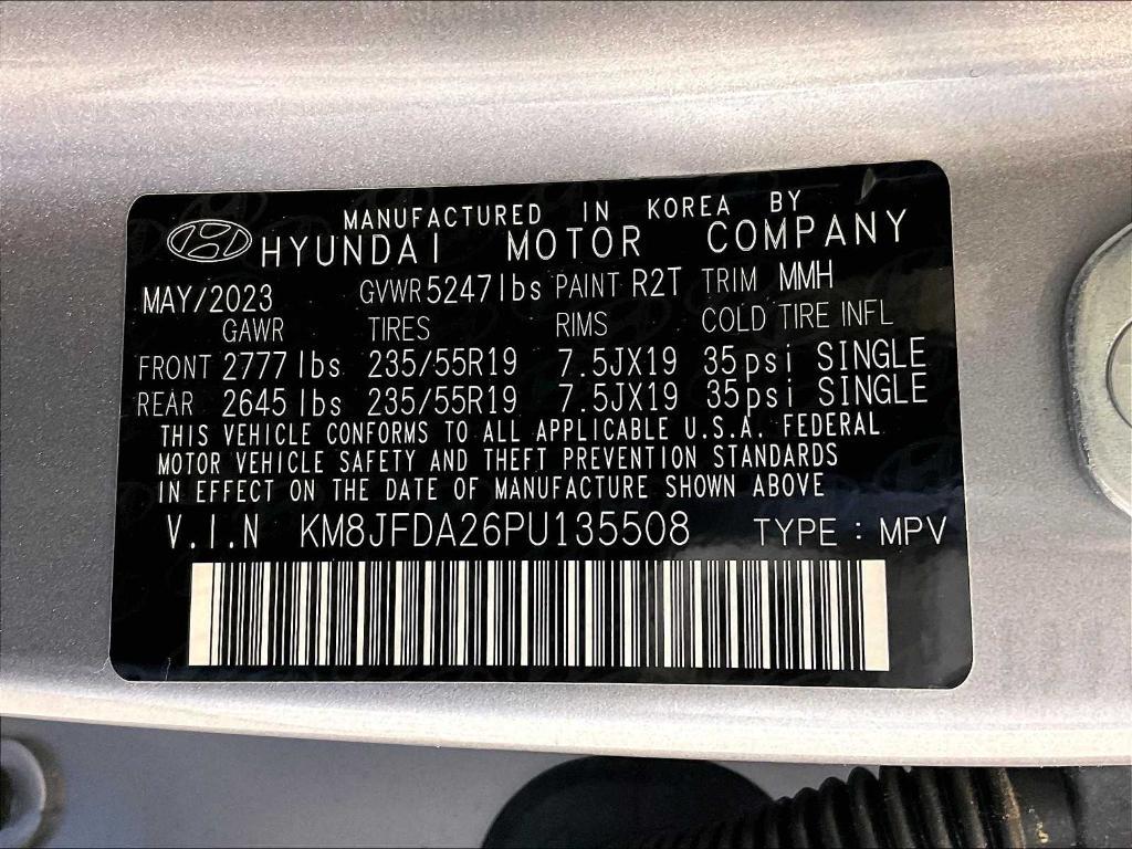 used 2023 Hyundai TUCSON Plug-In Hybrid car, priced at $32,600