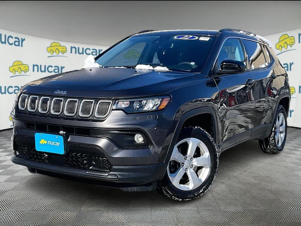 used 2022 Jeep Compass car, priced at $21,500