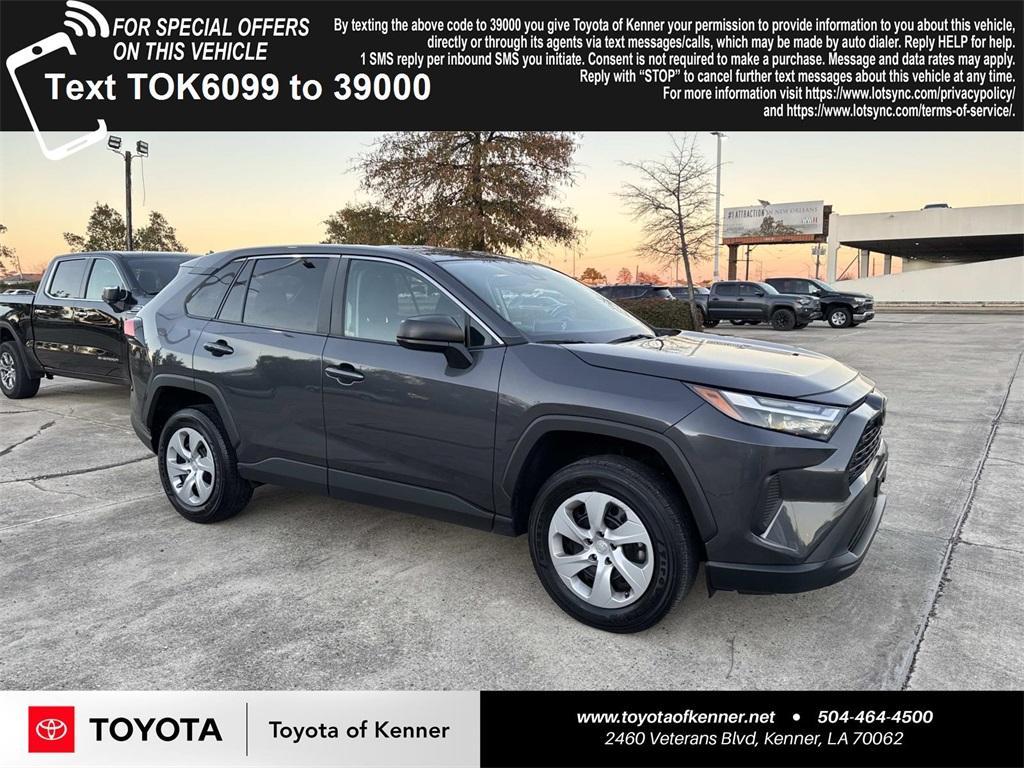 used 2024 Toyota RAV4 car, priced at $27,495