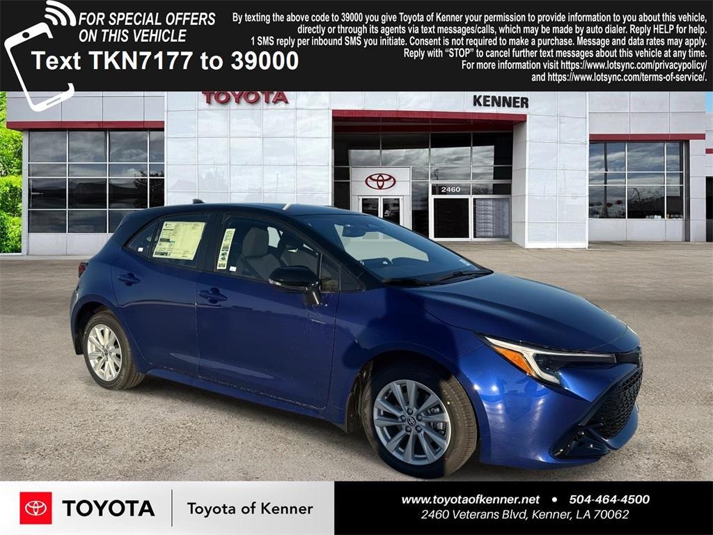 new 2026 Toyota Corolla Hatchback car, priced at $26,828