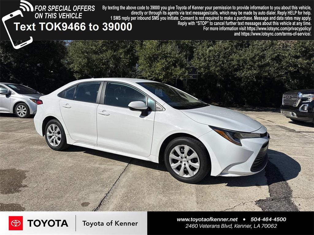 used 2024 Toyota Corolla car, priced at $19,887