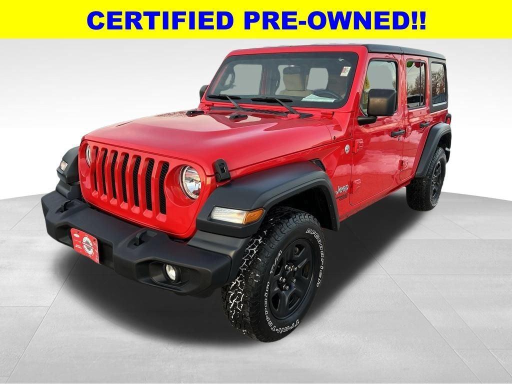 used 2018 Jeep Wrangler Unlimited car, priced at $17,795