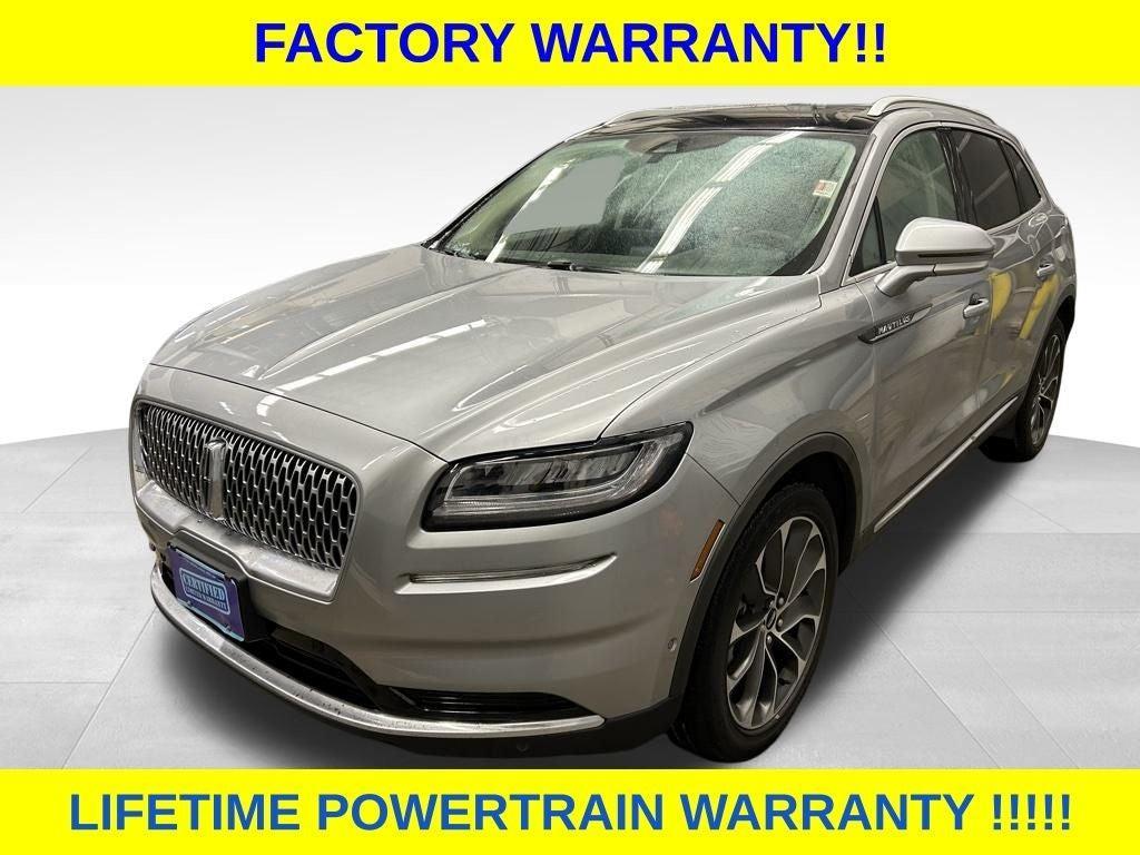 used 2022 Lincoln Nautilus car, priced at $33,839