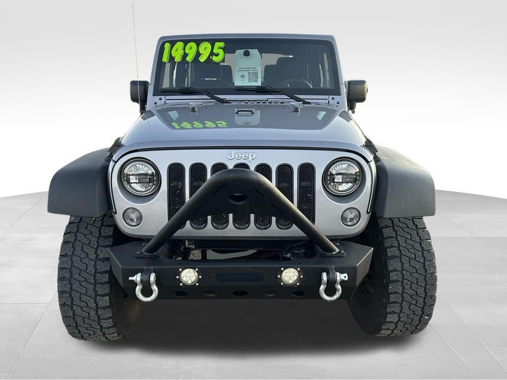 used 2015 Jeep Wrangler car, priced at $13,995