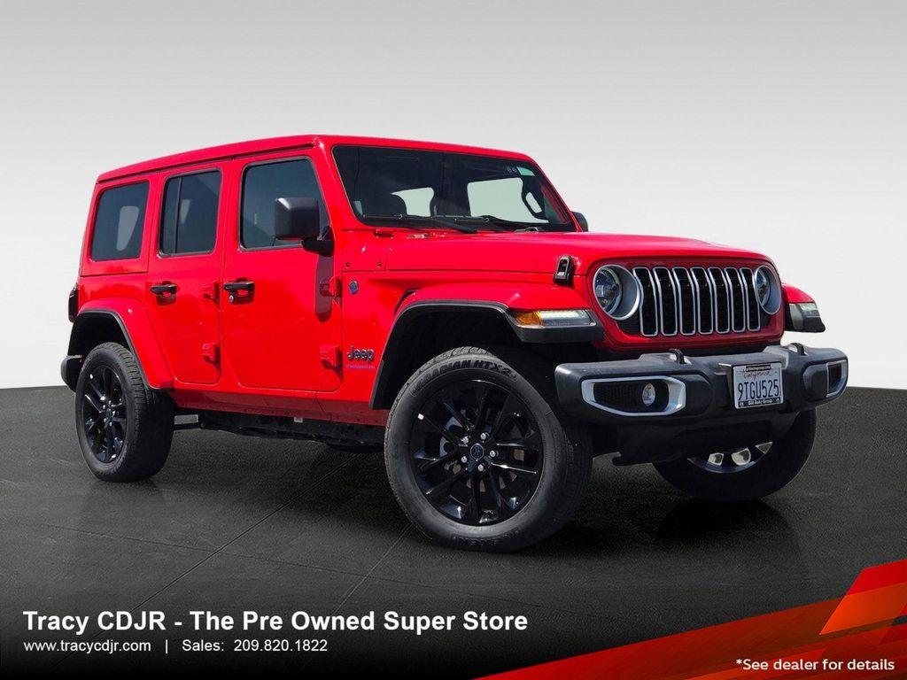 used 2025 Jeep Wrangler 4xe car, priced at $31,914