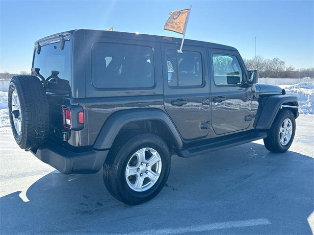 used 2022 Jeep Wrangler Unlimited car, priced at $31,393