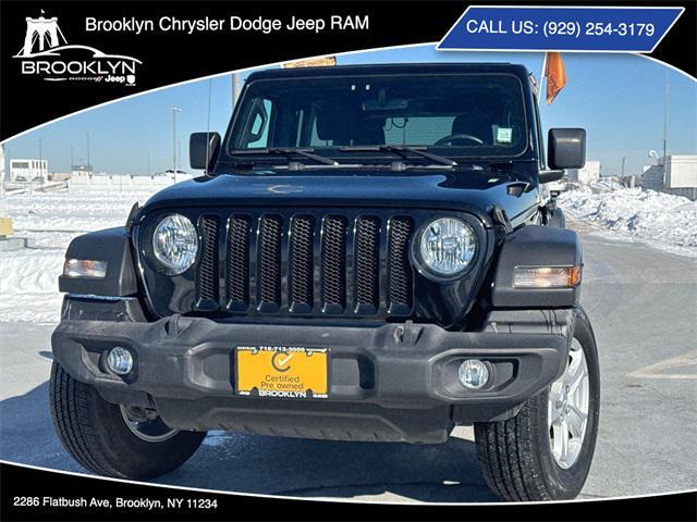 used 2022 Jeep Wrangler Unlimited car, priced at $31,393