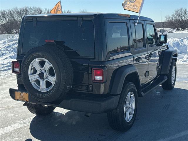 used 2022 Jeep Wrangler Unlimited car, priced at $31,393