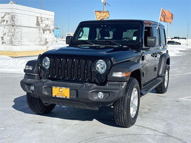 used 2022 Jeep Wrangler Unlimited car, priced at $31,393