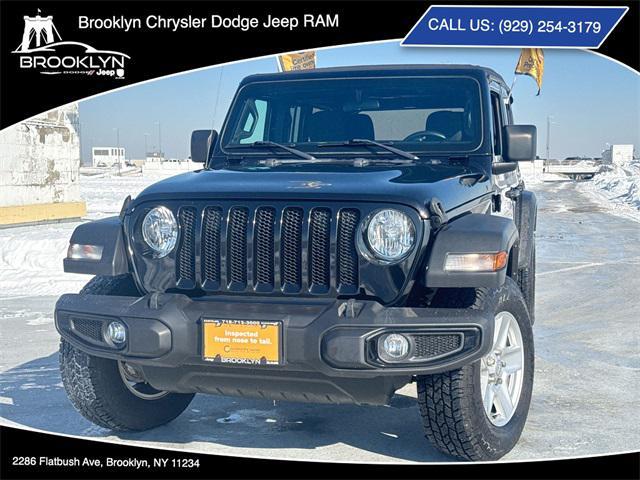 used 2022 Jeep Wrangler Unlimited car, priced at $29,495
