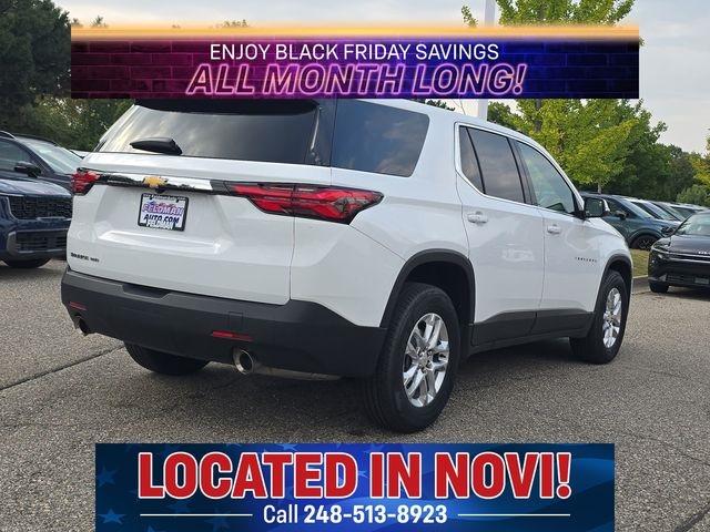 used 2023 Chevrolet Traverse car, priced at $26,700