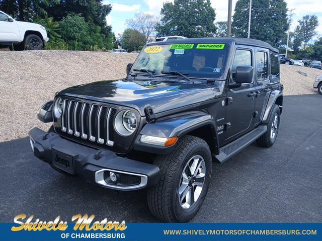used 2022 Jeep Wrangler Unlimited car, priced at $35,417