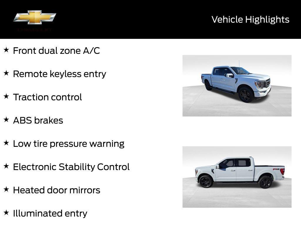 used 2022 Ford F-150 car, priced at $43,950