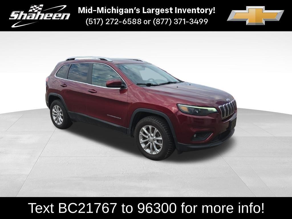 used 2019 Jeep Cherokee car, priced at $16,350