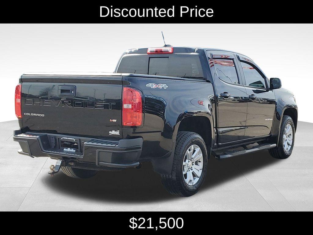 used 2021 Chevrolet Colorado car, priced at $21,500