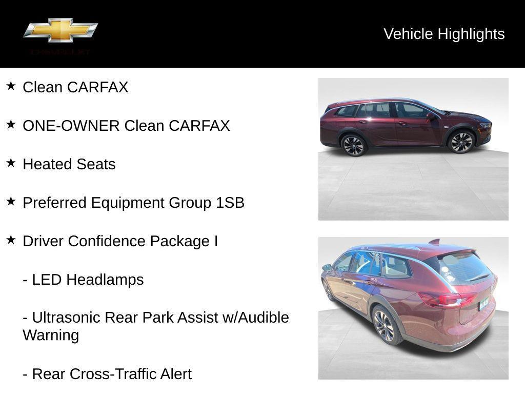 used 2019 Buick Regal TourX car, priced at $16,500