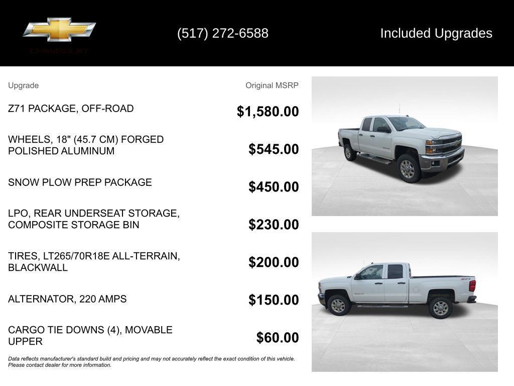 used 2015 Chevrolet Silverado 2500 car, priced at $15,995