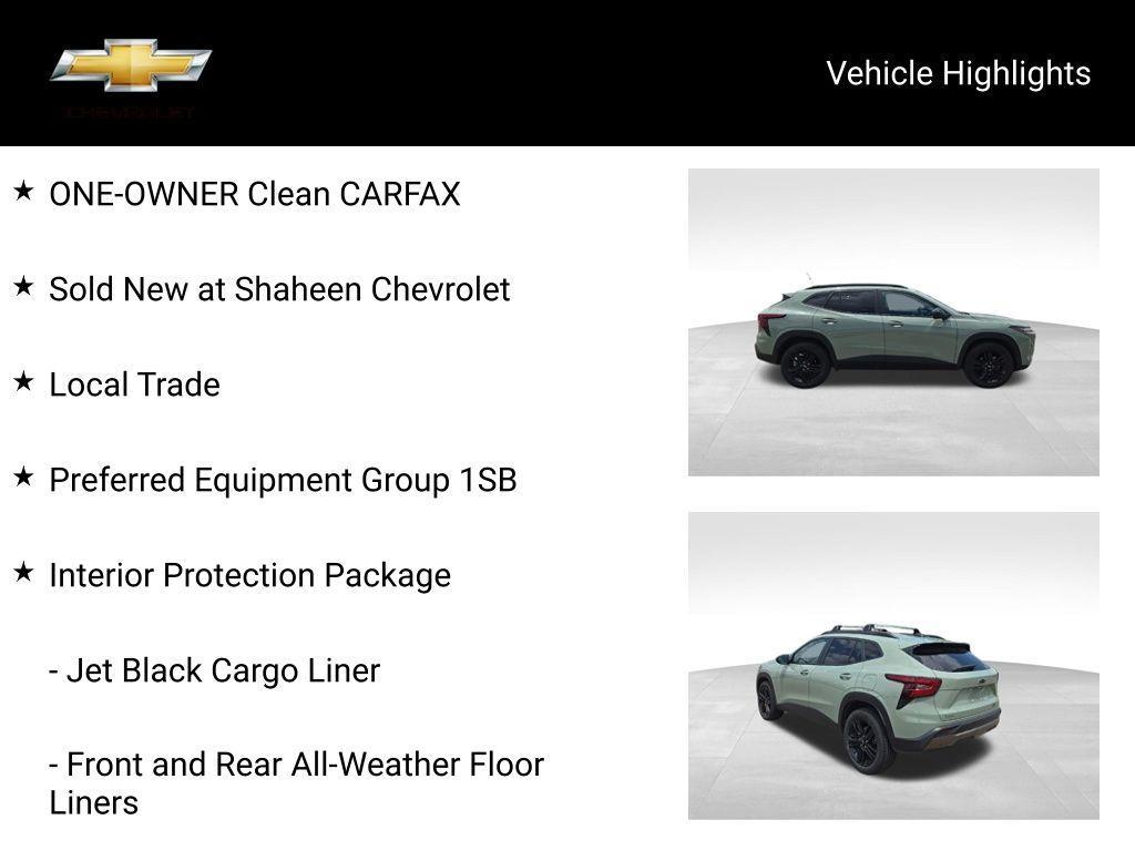 used 2025 Chevrolet Trax car, priced at $24,959