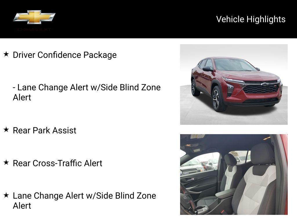 used 2024 Chevrolet Trax car, priced at $21,695