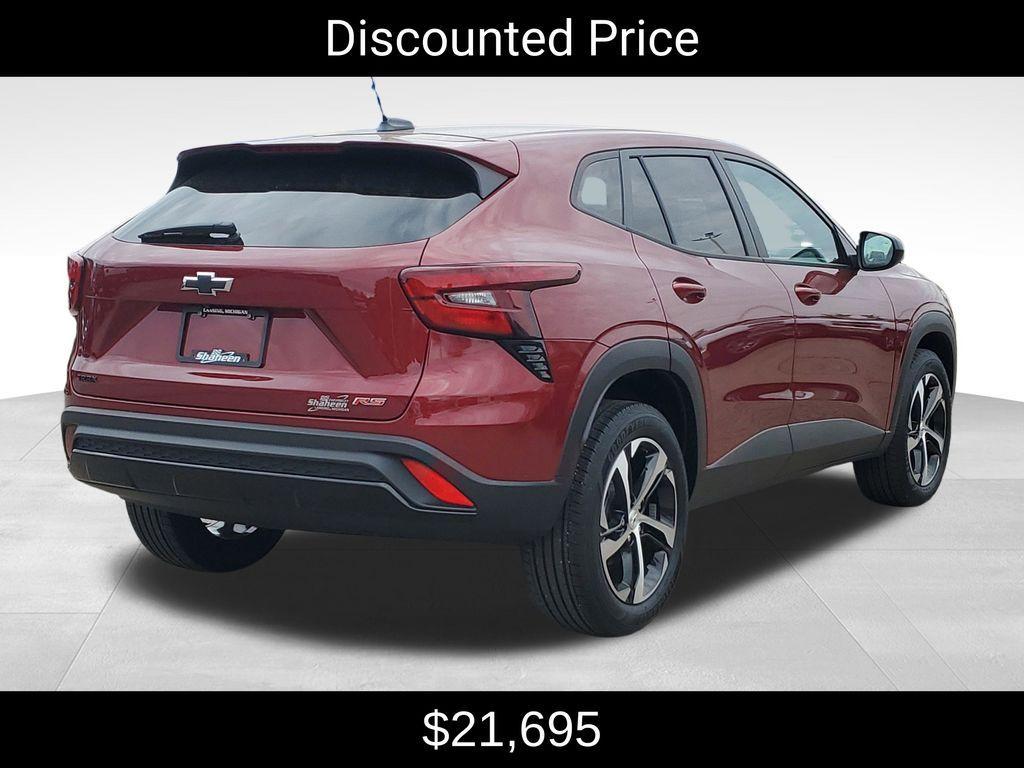 used 2024 Chevrolet Trax car, priced at $21,695