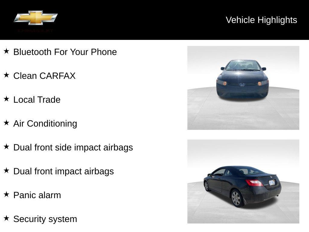 used 2008 Honda Civic car, priced at $5,995