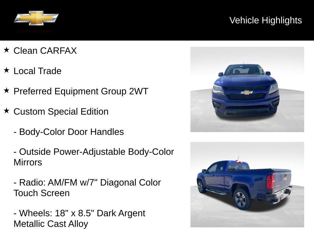 used 2017 Chevrolet Colorado car, priced at $14,926