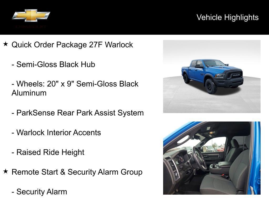 used 2022 Ram 1500 Classic car, priced at $35,200