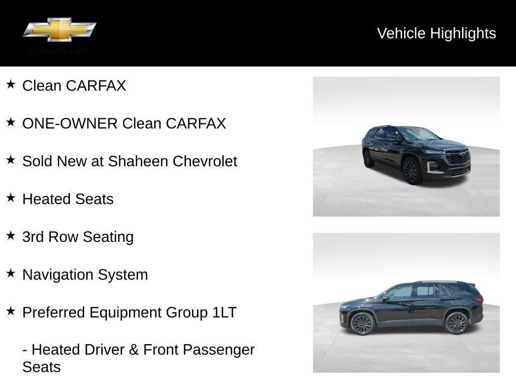 used 2023 Chevrolet Traverse car, priced at $36,400