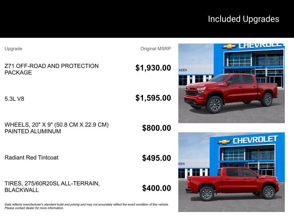 new 2026 Chevrolet Silverado 1500 car, priced at $56,167