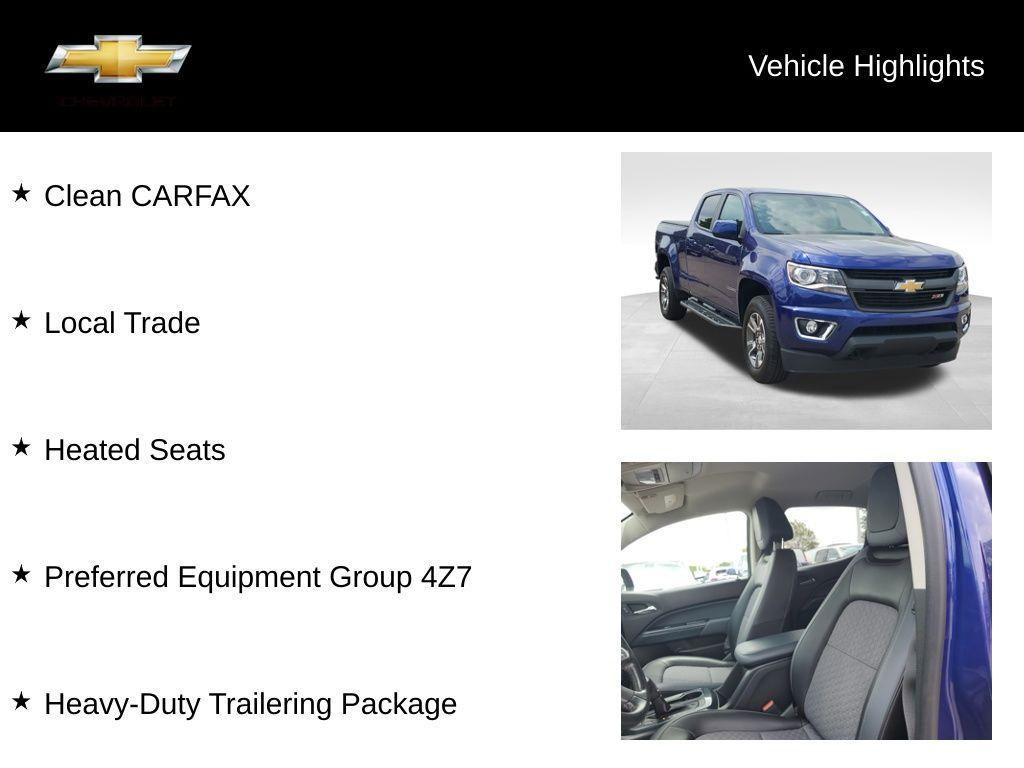 used 2017 Chevrolet Colorado car, priced at $23,750