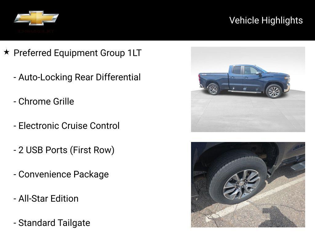 used 2021 Chevrolet Silverado 1500 car, priced at $34,407