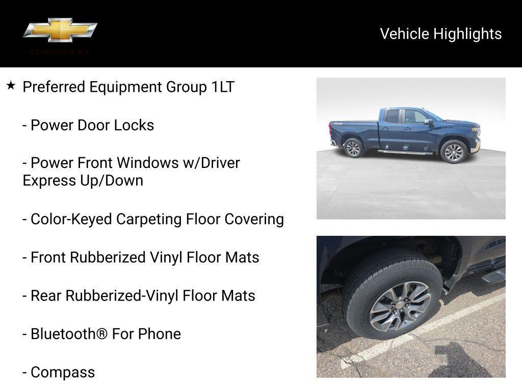 used 2021 Chevrolet Silverado 1500 car, priced at $34,407