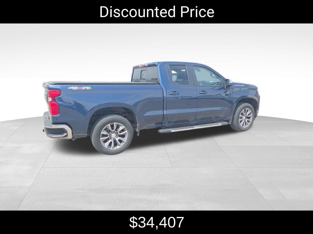 used 2021 Chevrolet Silverado 1500 car, priced at $34,407