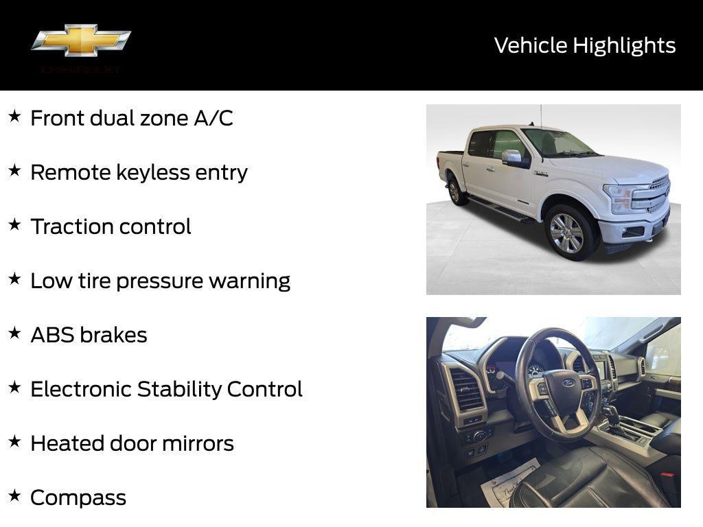 used 2019 Ford F-150 car, priced at $31,900