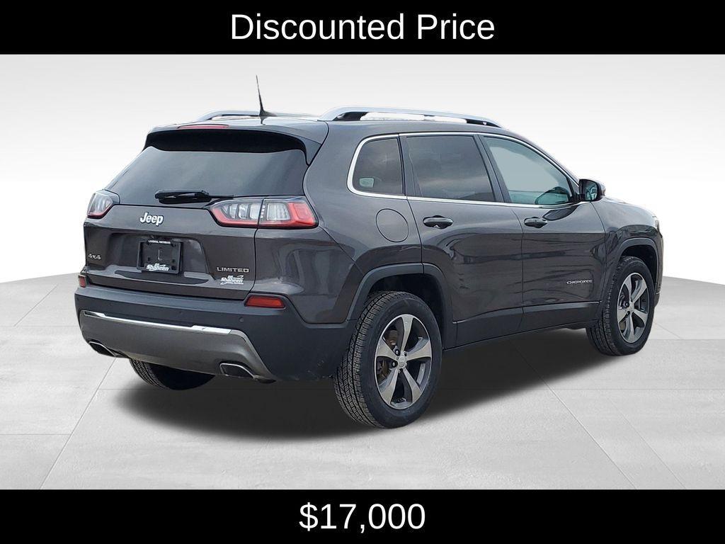 used 2019 Jeep Cherokee car, priced at $17,000